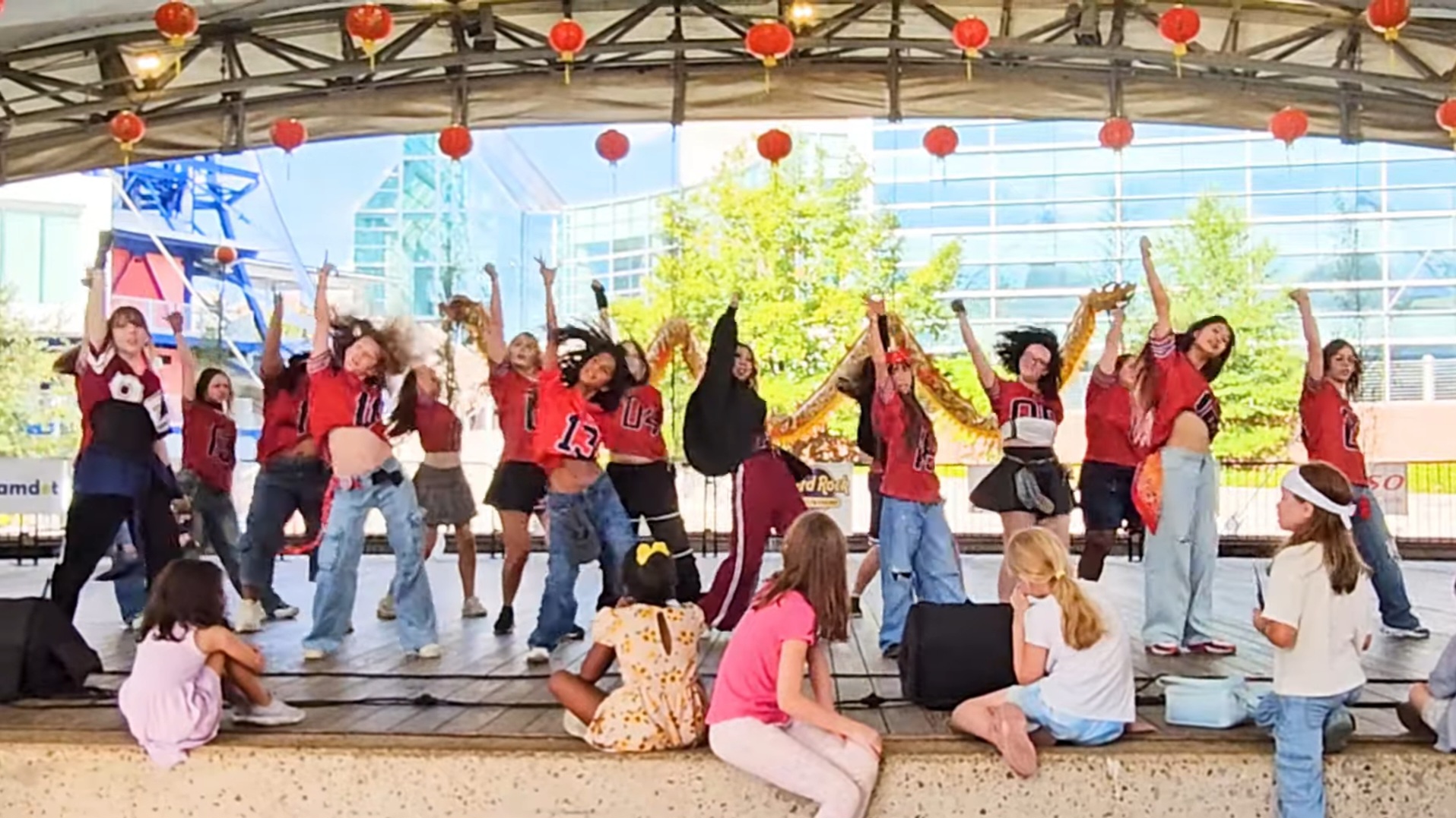 KKG performing on stage at Knox Asian Fest 2025