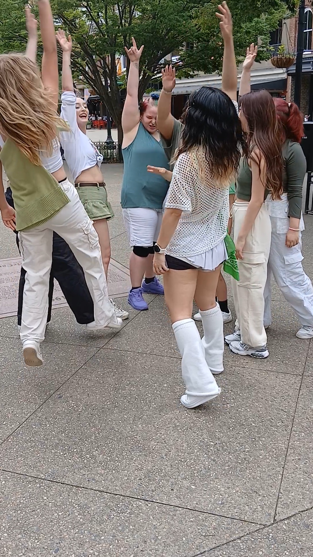 KKG performing at Market Square, downtown Knoxville